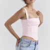 Lottie Strawberry Shortcake Gingham Korsett