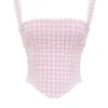 Lottie Strawberry Shortcake Gingham Korsett