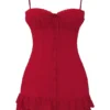 Luci Cherry korsetten-jurk