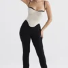 Luette Beige Satijnen Beugelkorset