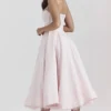 Mademoiselle Ballerina roze midi-jurk