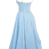 Mademoiselle Cinderella blauwe tule midi-jurk