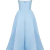 Mademoiselle Cinderella blauwe tule midi-jurk