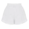 Mae witte short met broderie anglaise