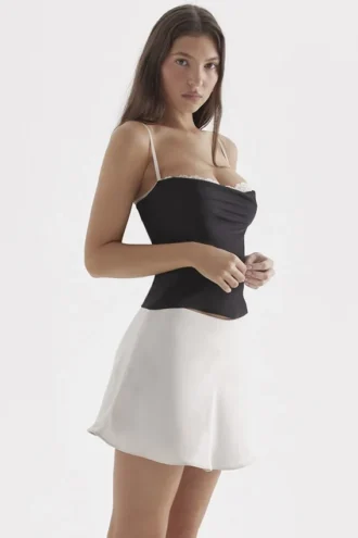 Malala Off White Minirok