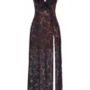 Malia Night Shade kanten maxi-jurk