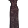 Malia Night Shade kanten maxi-jurk