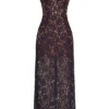 Malia Night Shade kanten maxi-jurk