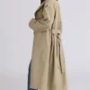 Marais Camel Mantel met riem
