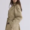 Marais Camel Mantel met riem
