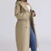 Marais Camel Mantel met riem