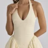 Marilyn Lemon katoenen halternek midi-zomerjurk