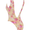 Martinique Plunge-badpak met bloemenprint