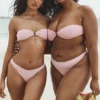 Medea Blossom bandeau-bikini top