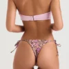 Medea Blossom bandeau-bikini top