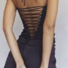 Melia Nightshade korsettenminijurk