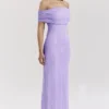 Micah Orchid Ladder Knit Maxi-jurk