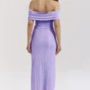 Micah Orchid Ladder Knit Maxi-jurk