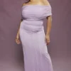 Micah Orchid Ladder Knit Maxi-jurk