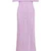 Micah Orchid Ladder Knit Maxi-jurk