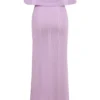 Micah Orchid Ladder Knit Maxi-jurk