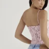Mila Rose korset met beugels van kant