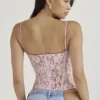 Mila Rose korset met beugels van kant