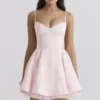 Minimoiselle Ballerina roze tule mini-jurk
