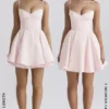 Minimoiselle Ballerina roze tule mini-jurk
