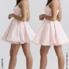 Minimoiselle Ballerina roze tule mini-jurk