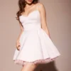 Minimoiselle Ballerina roze tule mini-jurk