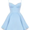 Minimoiselle Cinderella blauwe tule mini-jurk