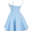 Minimoiselle Cinderella blauwe tule mini-jurk