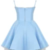 Minimoiselle Cinderella blauwe tule mini-jurk
