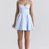 Minimoiselle Cinderella blauwe tule mini-jurk