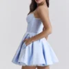 Minimoiselle Cinderella blauwe tule mini-jurk