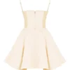 Minimoiselle Vintage crèmekleurige tule mini-jurk