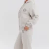 Mirage Cloud katoenen fleece-Hoodie met ritssluiting