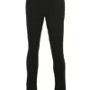 Mitzi zwarte geribde gebreide Leggings