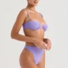 Mykonos Violet onderstuk met hoge taille
