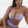 Mykonos Violet onderstuk met hoge taille