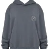 Muse Slate katoenen Hoodie met fleece binnenkant