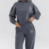 Muse Slate katoenen Hoodie met fleece binnenkant