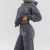 Muse Slate katoenen Hoodie met fleece binnenkant