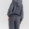 Muse Slate katoenen Hoodie met fleece binnenkant