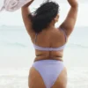 Mykonos Violet onderstuk met hoge taille