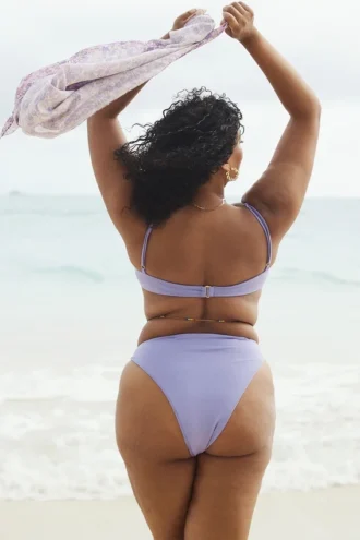 Mykonos Violet onderstuk met hoge taille