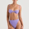 Mykonos Violet onderstuk met hoge taille