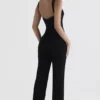 Mylene zwarte corset Jumpsuit
