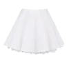 Nahla witte mini-rok met strikken